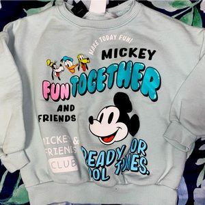 Zara toddler boy sweatshirt